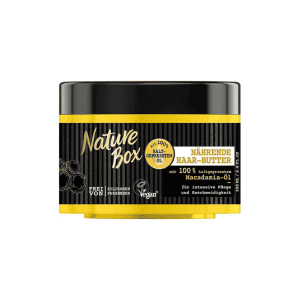 Nature Box hajápoló vaj tégelyes Macadamia Oil 200ml