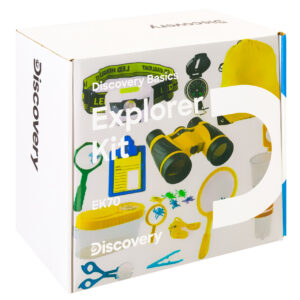 Discovery Basics EK90 felfedezőkészlet távcsővel, walkie-talkie-val és túlélőfelszereléssel